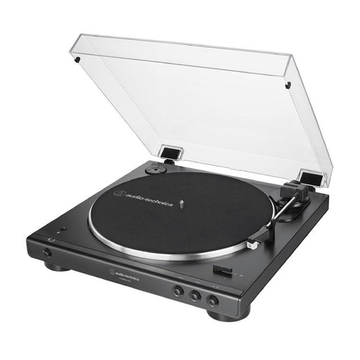 Audio-Technica AT-LP60XBT-USB-BK | Stereo Turntable - Fully Automatic - Belt Drive - USB - Bluetooth - Black-Sonxplus St-Sauveur