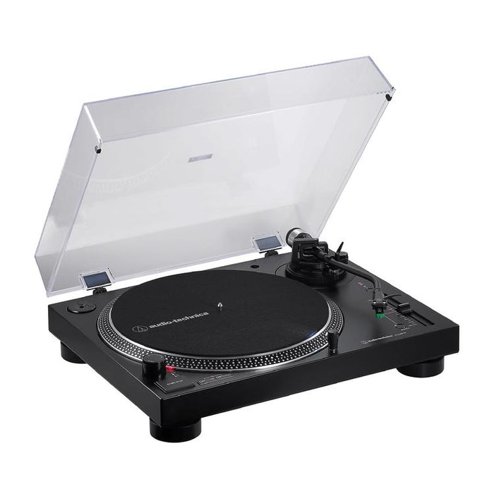 Audio-Technica AT-LP120XBT-USB-BK | Turntable - Bluetooth aptX - USB - Black-Sonxplus St-Sauveur