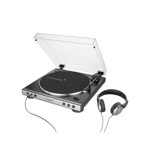 Audio-Technica AT-LP60XHP-GM | Turntable - Stereo - With Headphones - Metal Gun-Sonxplus St-Sauveur