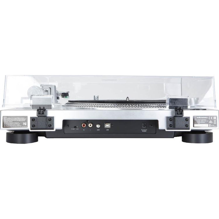 Audio-Technica AT-LP120XUSB-SV | Turntable - Direct Drive - Analogue and USB - Silver-Sonxplus St-Sauveur