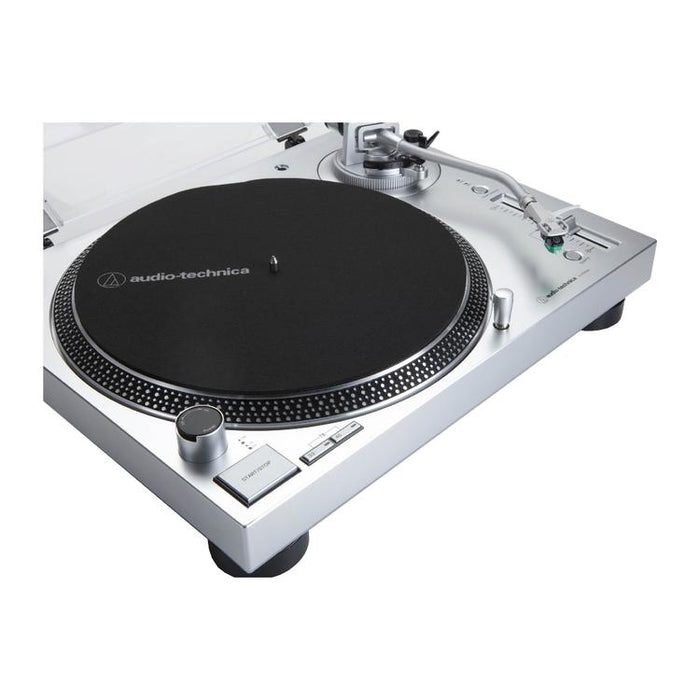 Audio-Technica AT-LP120XUSB-SV | Turntable - Direct Drive - Analogue and USB - Silver-Sonxplus St-Sauveur