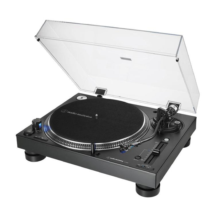 Audio-Technica AT-LP140XP-BK | Professional DJ Turntable - Direct Drive - Black-Sonxplus St-Sauveur