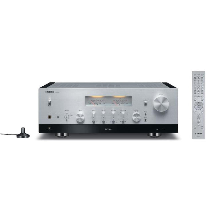 Yamaha RN2000A | Hi-Fi Stereo Network Receiver with MusicCast - 120 W + 120 W - Airplay - Silver-Sonxplus St-Sauveur