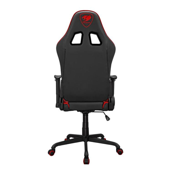 Cougar Armor Elite 300219 | Play chair - Ergonomic and adjustable - PVC leather - Black/Red-Sonxplus St-Sauveur