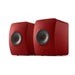 KEF LS50 WIRELESS II | Wireless HiFi Speakers - Metamaterial Absorption - Crimson Red - Pair-Sonxplus St-Sauveur