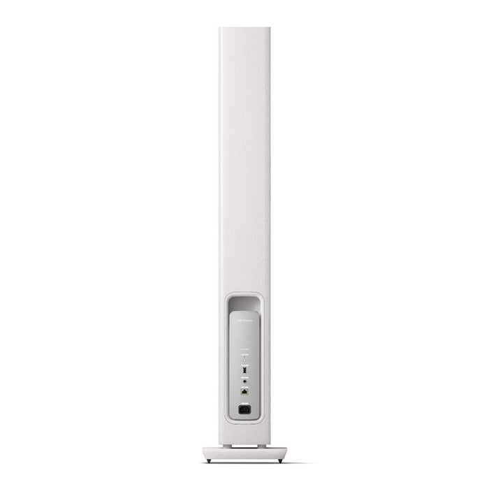 KEF LS60 WIRELESS | HiFi Wireless Floorstanding Speakers - All-in-1 - Mineral White - Pair-Sonxplus St-Sauveur