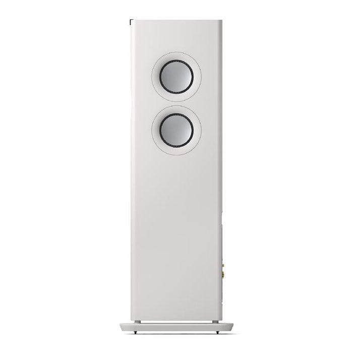 KEF LS60 WIRELESS | HiFi Wireless Floorstanding Speakers - All-in-1 - Mineral White - Pair-Sonxplus St-Sauveur