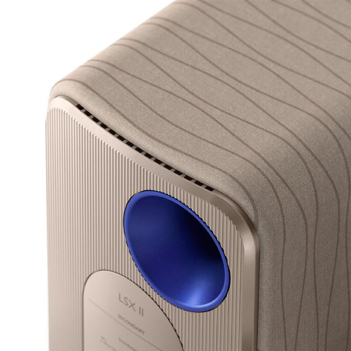 KEF LSX II | Wireless HiFi Speakers - Compact & Versatile - SoundWave Edition - Pair-Sonxplus St-Sauveur