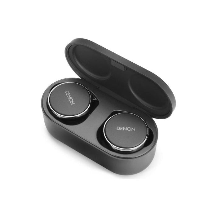 Denon PERL PRO | In-Ear Headphones - Wireless - Bluetooth - Masimo Adaptive Acoustic Technology - Black-Sonxplus St-Sauveur