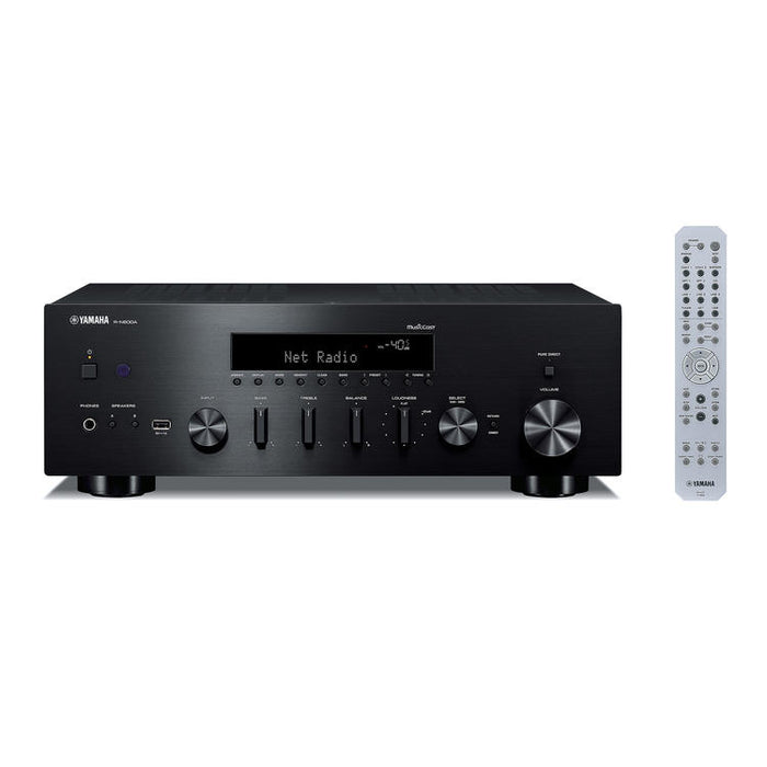 Yamaha R-N600A | Network/Stereo Receiver - MusicCast - Bluetooth - Wi-Fi - AirPlay 2 - Black-Sonxplus St-Sauveur