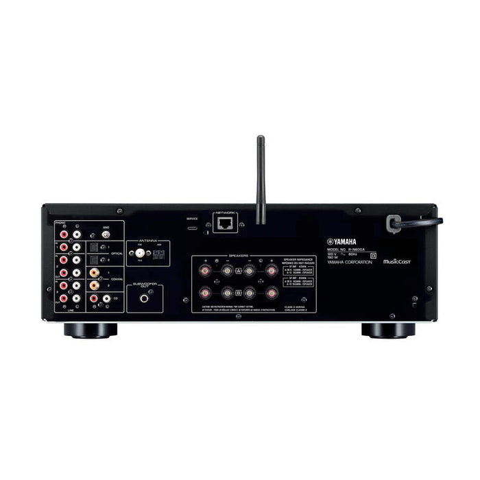 Yamaha R-N600A | Network/Stereo Receiver - MusicCast - Bluetooth - Wi-Fi - AirPlay 2 - Silver-Sonxplus St-Sauveur