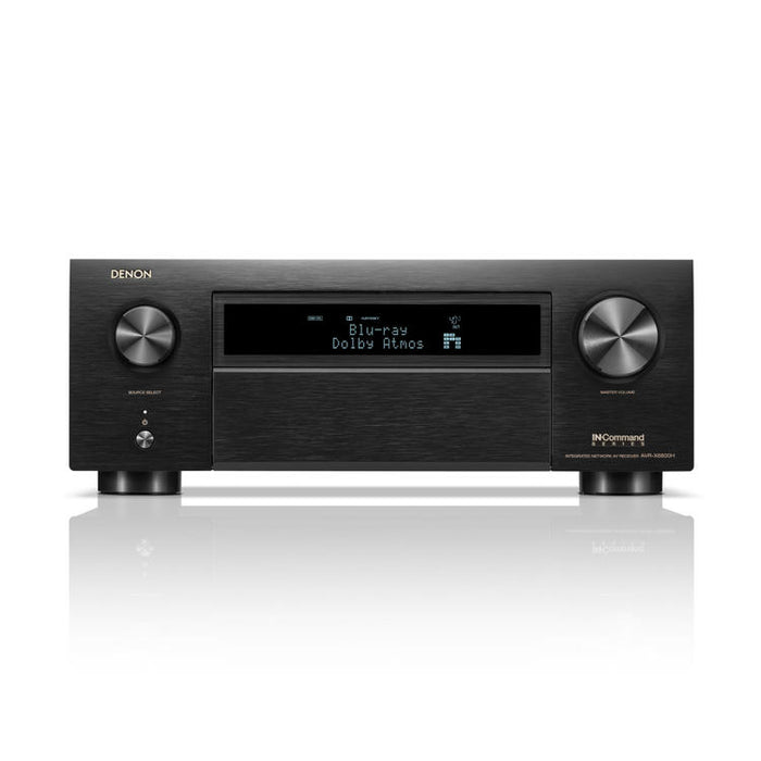 Denon AVRX6800H | 11.4 channel AV receiver - Home theater - 3D - 8K - HEOS - Black-Sonxplus St-Sauveur