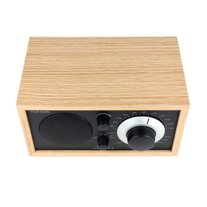 Tivoli One BT | AM/FM Radio - Bluetooth - AUX Input. - Wireless - Oak/Black-Sonxplus St-Sauveur