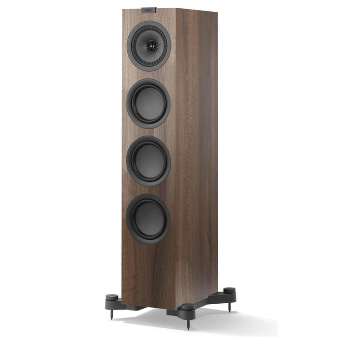 KEF Q550 | Floorstanding Speakers - 2.5-Way - Hi-Fi - Walnut - Pair-Sonxplus St-Sauveur