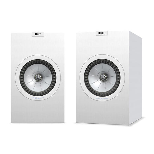 KEF Q350 | Bookshelf Speakers - 2-Way - Hi-Fi - Satin White - Pair-Sonxplus St-Sauveur