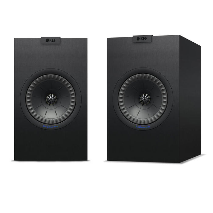 KEF Q150 | Bookshelf Speakers - 2-Way - Hi-Fi - Satin Black - Pair-Sonxplus St-Sauveur