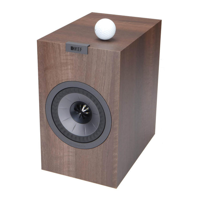 KEF Q150 | Bookshelf Speakers - 2-Way - Hi-Fi - Walnut - Pair-Sonxplus St-Sauveur