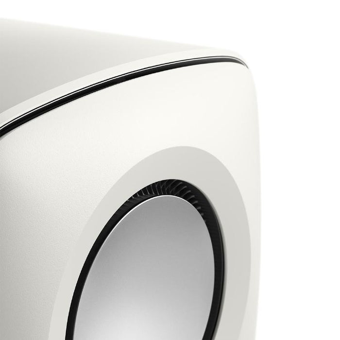 KEF KC62 | 2x6,5" Subwoofer - 1000W RMS - Uni-Core Technology - White-Sonxplus St-Sauveur