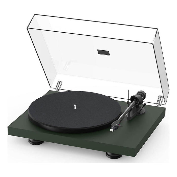 Pro-Ject Debut carbon EVO | Turntable - With Ortofon 2M Red Cell - Satin Green-Sonxplus St-Sauveur