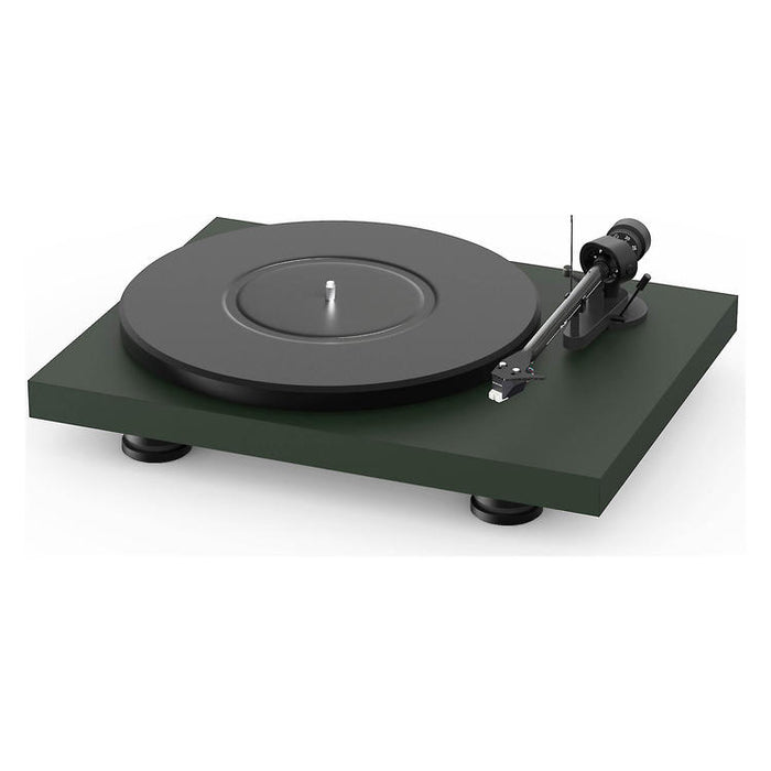 Pro-Ject Debut carbon EVO | Turntable - With Ortofon 2M Red Cell - Satin Green-Sonxplus St-Sauveur