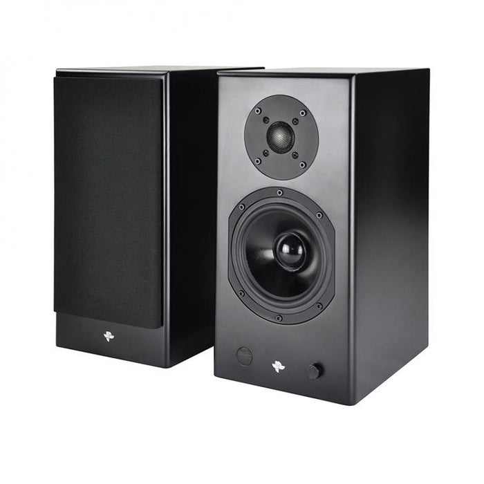 Totem Kin Play V3 | Bookshelf Speakers - 120W Amplifier - Black - Pair-Sonxplus St-Sauveur