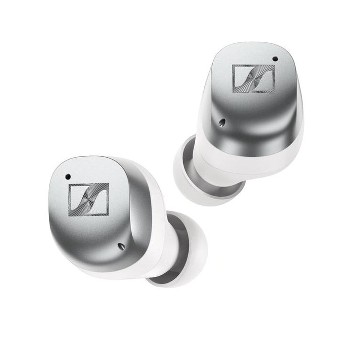 Sennheiser MOMENTUM True Wireless 4 | In-ear headphones - Wireless - Adaptive noise reduction - White/Silver-Sonxplus St-Sauveur