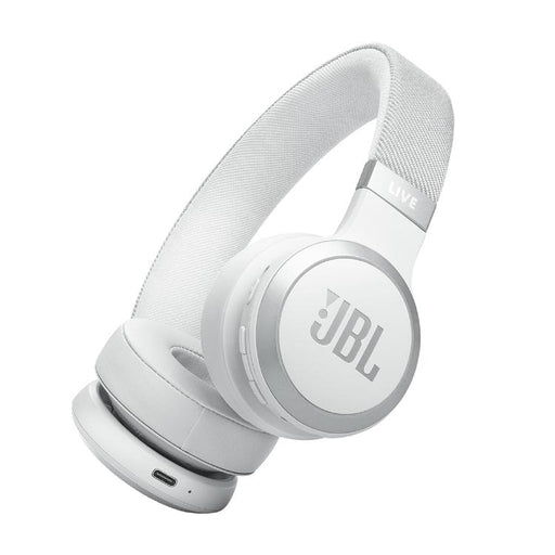 JBL Live 670NC | Around-Ear Headphones - Wireless - Bluetooth - White-Sonxplus St-Sauveur