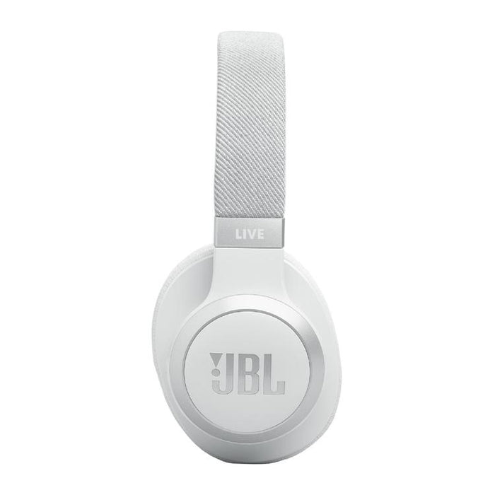 JBL Live 770NC | Around-Ear Headphones - Wireless - Bluetooth - White-Sonxplus St-Sauveur