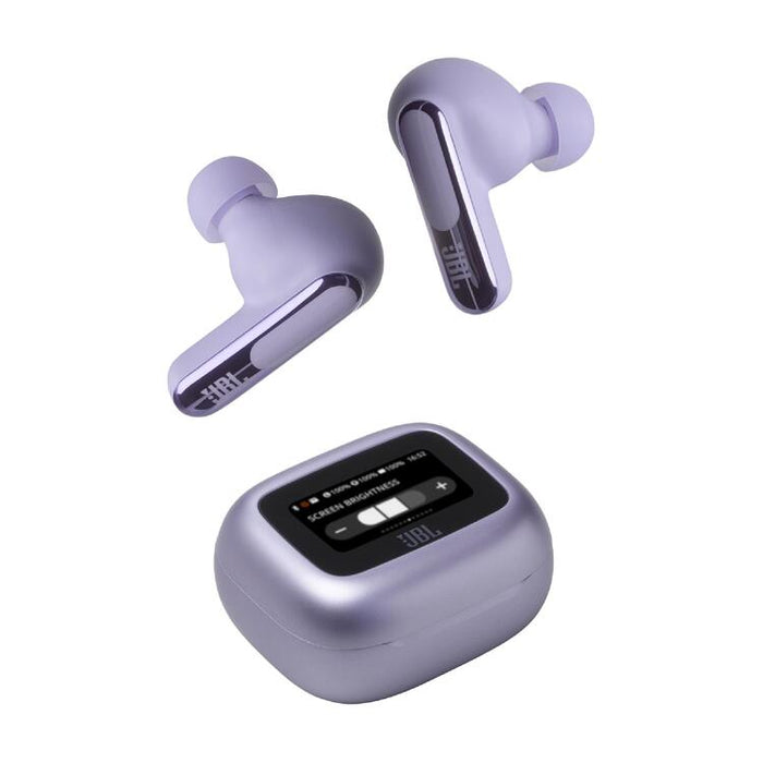 JBL Live Beam 3 | In-ear headphones - 1.45" LED touch screen - Mauve-Sonxplus St-Sauveur