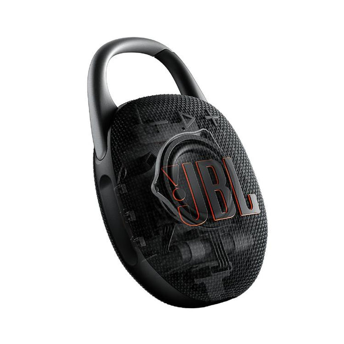 JBL Clip 5 | Portable Carabiner Speaker - Bluetooth - IP67 - Black-Sonxplus St-Sauveur