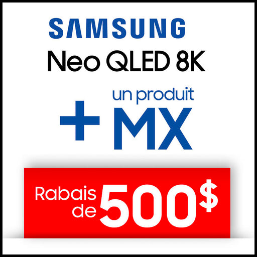 Samsung QN65QN900DFXZC | 65" Television - 120Hz - Neo QLED 8K - Series QN900D-Sonxplus St-Sauveur