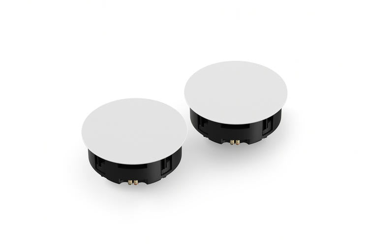 Sonos In-Ceiling | 8" Speaker Set - 225 Watts Maximum - Pair - White-Sonxplus St-Sauveur