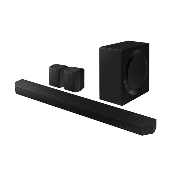 Samsung HWQ990D | Soundbar - 11.1.4 channels - Dolby ATMOS - Wireless - Wireless subwoofer and rear speakers included - 656W - Black-Sonxplus St-Sauveur