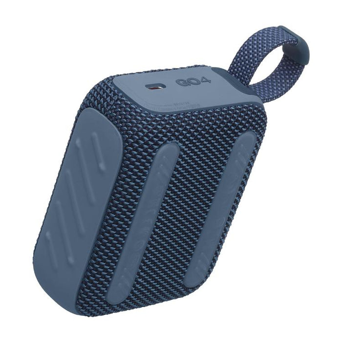 JBL GO 4 | Mini portable speaker - Bluetooth - IP67 - Blue-Sonxplus St-Sauveur