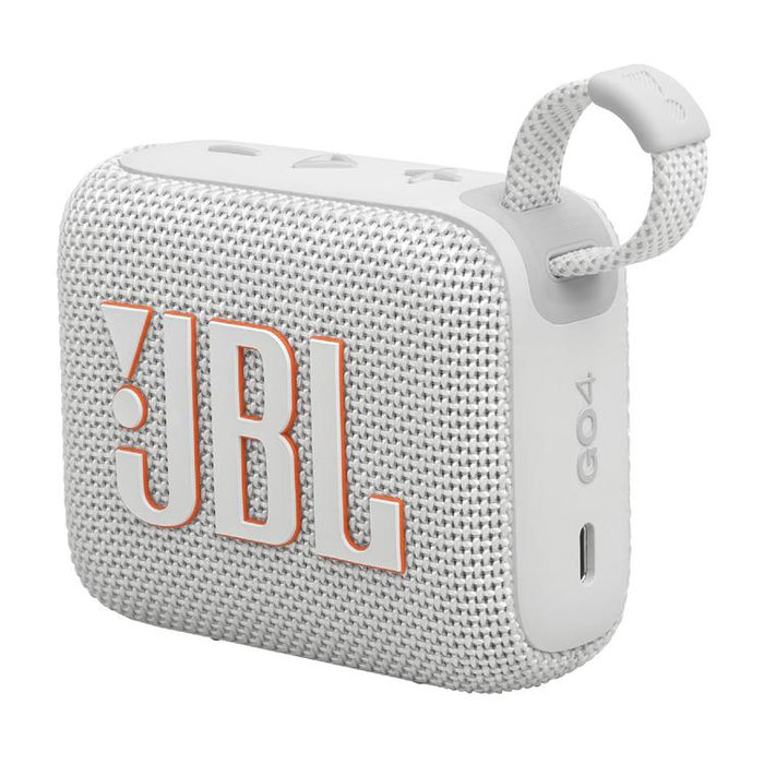 JBL GO 4 | Mini portable speaker - Bluetooth - IP67 - White-Sonxplus St-Sauveur