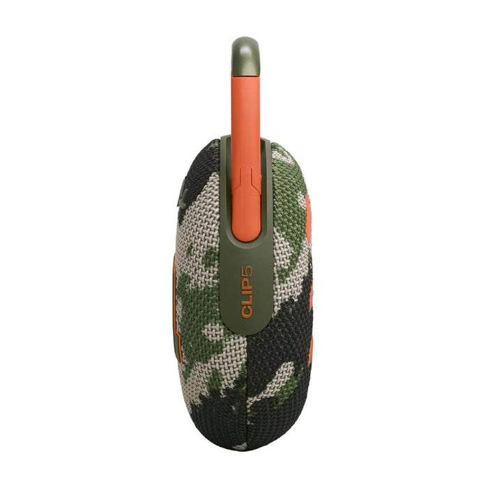 JBL Clip 5 | Portable Carabiner Speaker - Bluetooth - IP67 - Camouflage-Sonxplus St-Sauveur