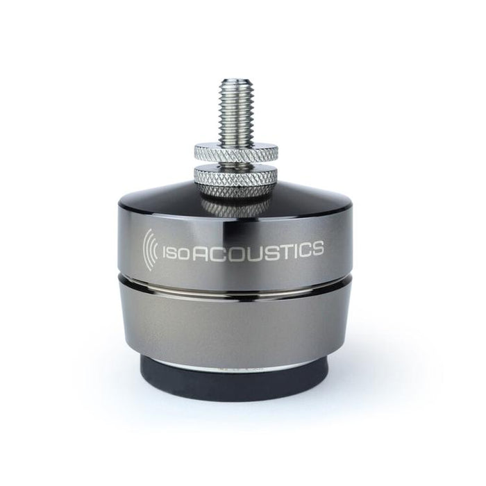 IsoAcoustics GAIA II | Isolation brackets - For monitor - Dark chrome - Pack of 4-Sonxplus St-Sauveur