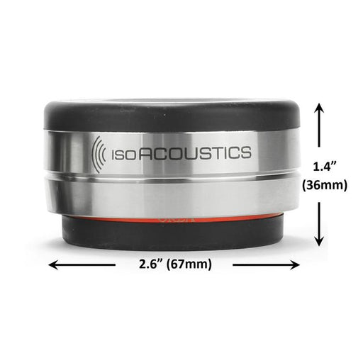 IsoAcoustics Orea Bordeaux | Isolator for turntable - Vibration isolation - Unité-Sonxplus St-Sauveur