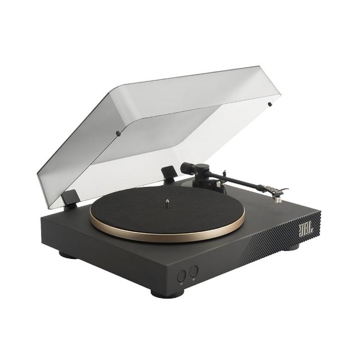 JBL Spinner BT | Bluetooth turntable - AptX-HD - MDF - Black/Orange-Sonxplus St-Sauveur