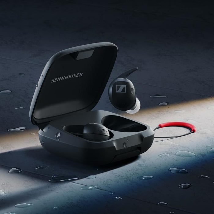 Sennheiser Momentum Sport | In-ear headphones - Wireless - Active noise reduction - Black-Sonxplus St-Sauveur