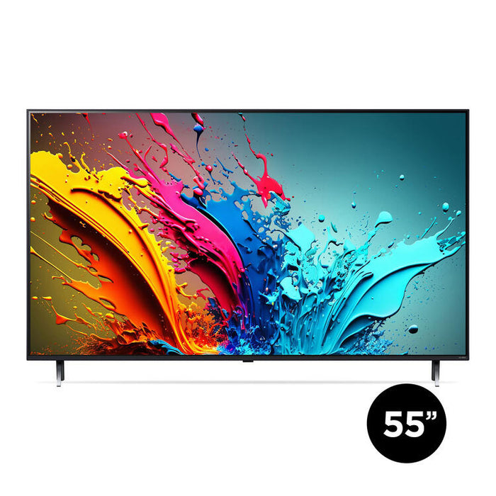 LG 55QNED85TUA | 55" QNED 4K - UHD 4K Television - QNED85T Series - 120Hz - IA a8 4K Processor - Black-Sonxplus St-Sauveur