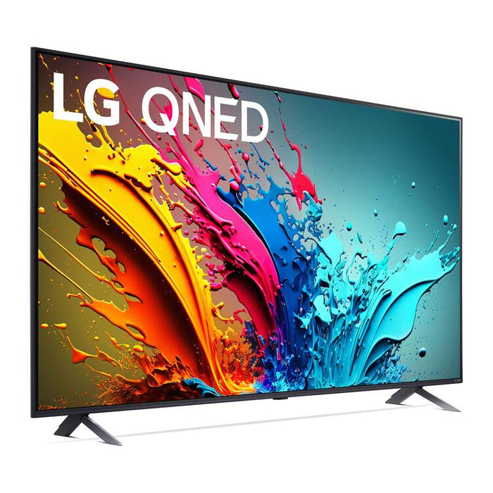 LG 55QNED85TUA | 55" QNED 4K - UHD 4K Television - QNED85T Series - 120Hz - IA a8 4K Processor - Black-Sonxplus St-Sauveur