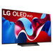 LG OLED55C4PUA | 55" 4K OLED Television - 120Hz - C4 Series - Processor IA a9 Gen7 4K - Black-Sonxplus St-Sauveur