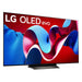 LG OLED65C4PUA | 65" 4K OLED Television - 120Hz - C4 Series - Processor IA a9 Gen7 4K - Black-Sonxplus St-Sauveur