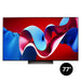 LG OLED77C4PUA | 77" 4K OLED Television - 120Hz - C4 Series - Processor IA a9 Gen7 4K - Black-Sonxplus St-Sauveur