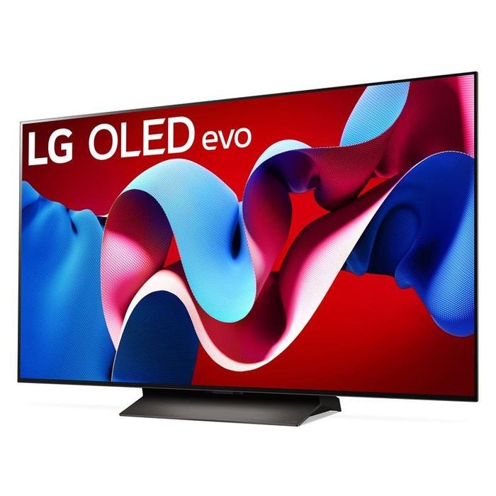 LG OLED77C4PUA | 77" 4K OLED Television - 120Hz - C4 Series - Processor IA a9 Gen7 4K - Black-Sonxplus St-Sauveur