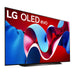 LG OLED83C4PUA | 83" 4K OLED Television - 120Hz - C4 Series - Processor IA a9 Gen7 4K - Black-Sonxplus St-Sauveur