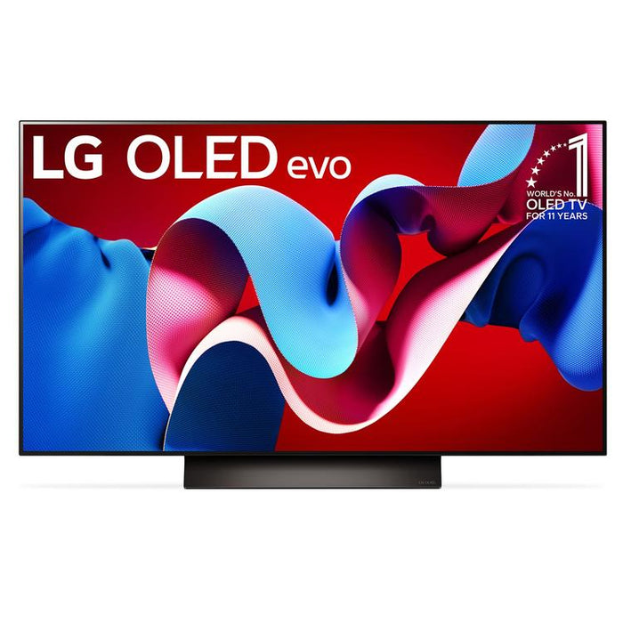 LG OLED48C4PUA | 48" 4K OLED Television - 120Hz - C4 Series - Processor IA a9 Gen7 4K - Black-Sonxplus St-Sauveur