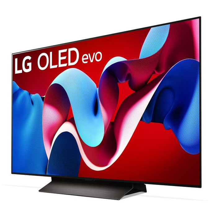 LG OLED48C4PUA | 48" 4K OLED Television - 120Hz - C4 Series - Processor IA a9 Gen7 4K - Black-Sonxplus St-Sauveur