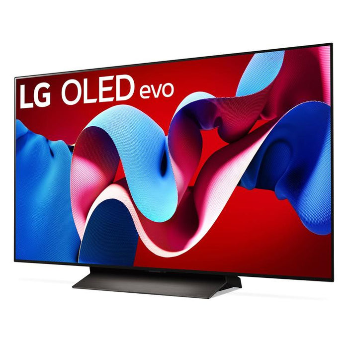 LG OLED48C4PUA | 48" 4K OLED Television - 120Hz - C4 Series - Processor IA a9 Gen7 4K - Black-Sonxplus St-Sauveur